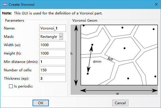 Abaqus中生成2D-Voronoi/泰森多边形 免费插件Homtools的图4